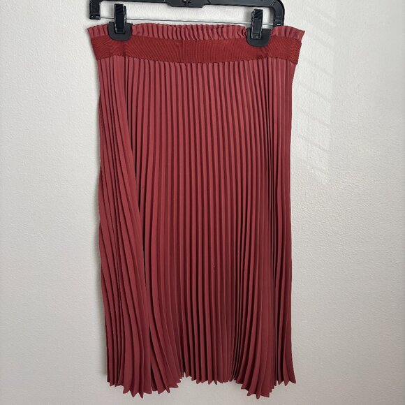 Aritzia Babaton A-Line Pleated Skirt - Picture 1 of 7